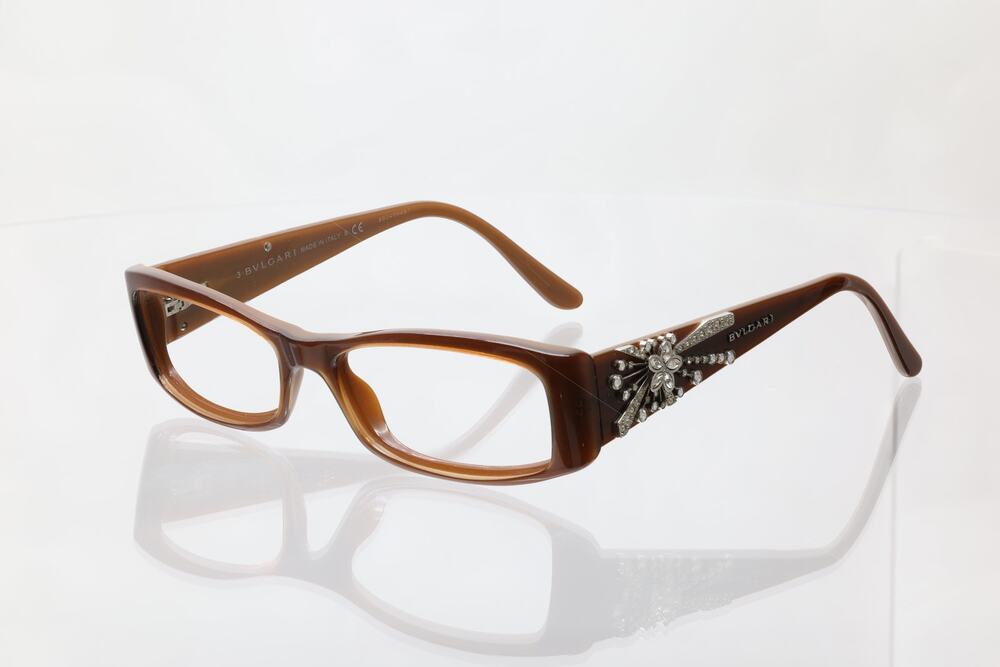 Bvlgari 4022-B 057 53-16-135mm Eyeglasses FRAMES ONLY - GOOD CONDITION